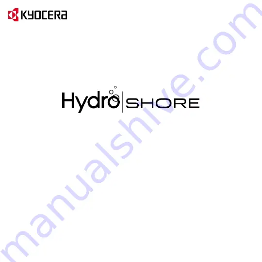 Kyocera Hydro Shore Скачать руководство пользователя страница 1