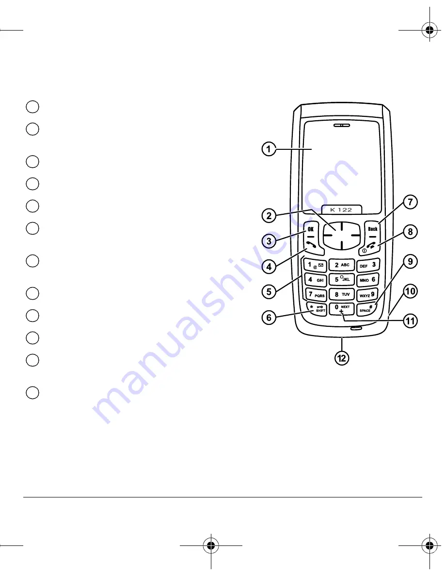 Kyocera K122 Скачать руководство пользователя страница 11