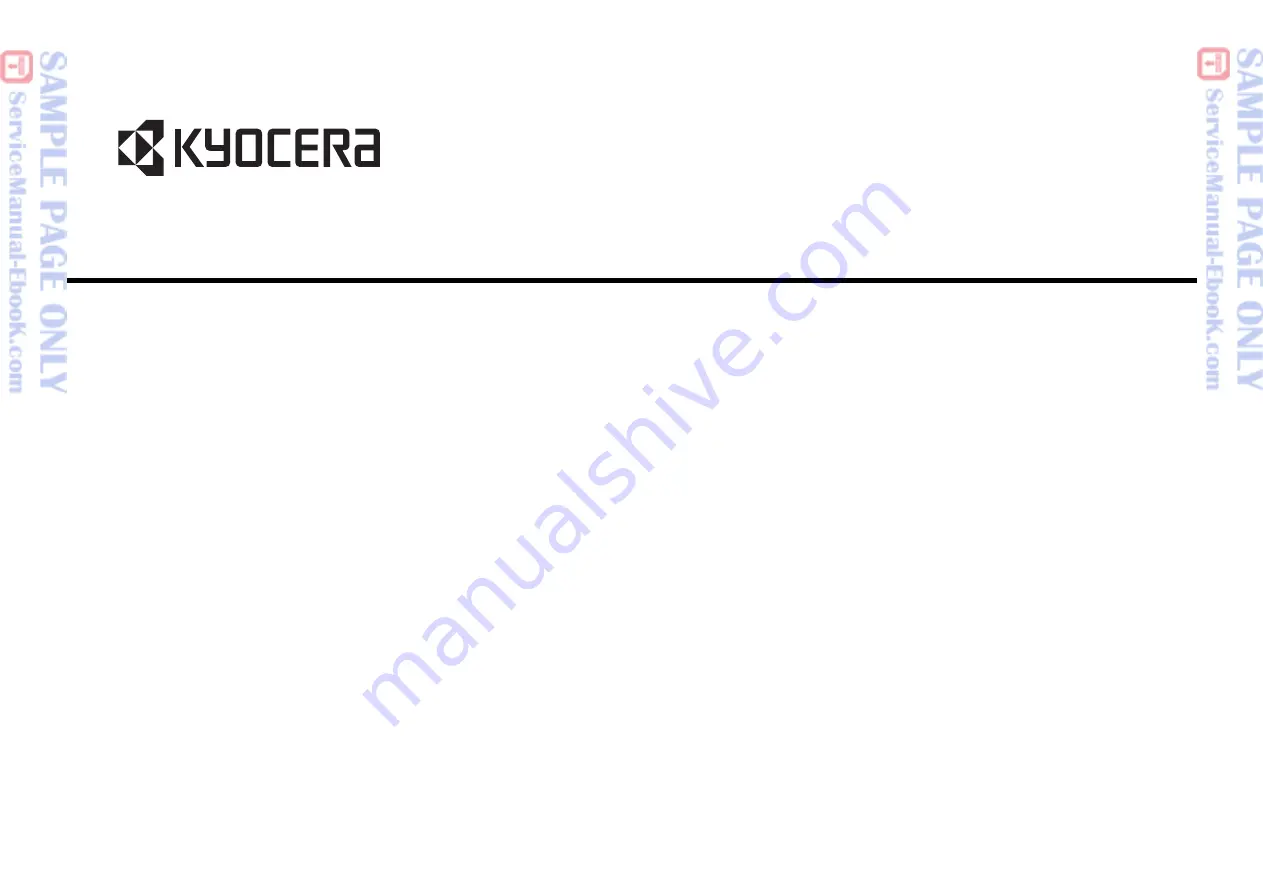 Kyocera KM-1635 Service Manual Download Page 9