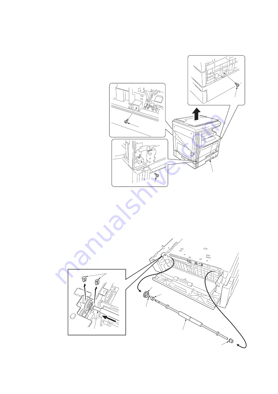 Kyocera KM-2550 Service Manual Download Page 177