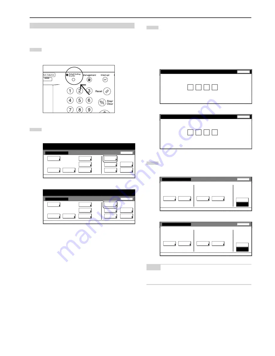 Kyocera KM-3035 Operation Manual Download Page 73