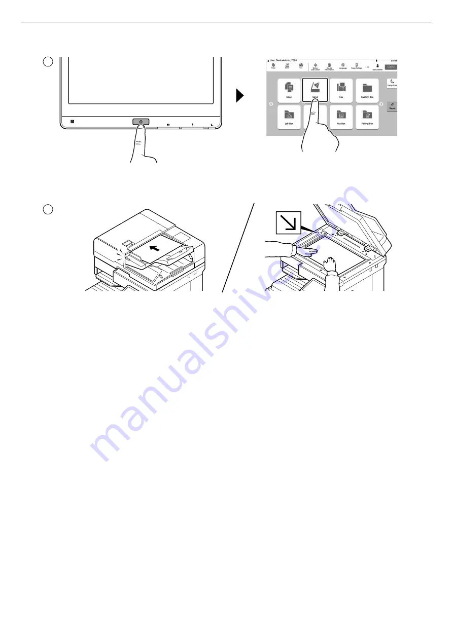 Kyocera MZ3200i Quick Manual Download Page 14