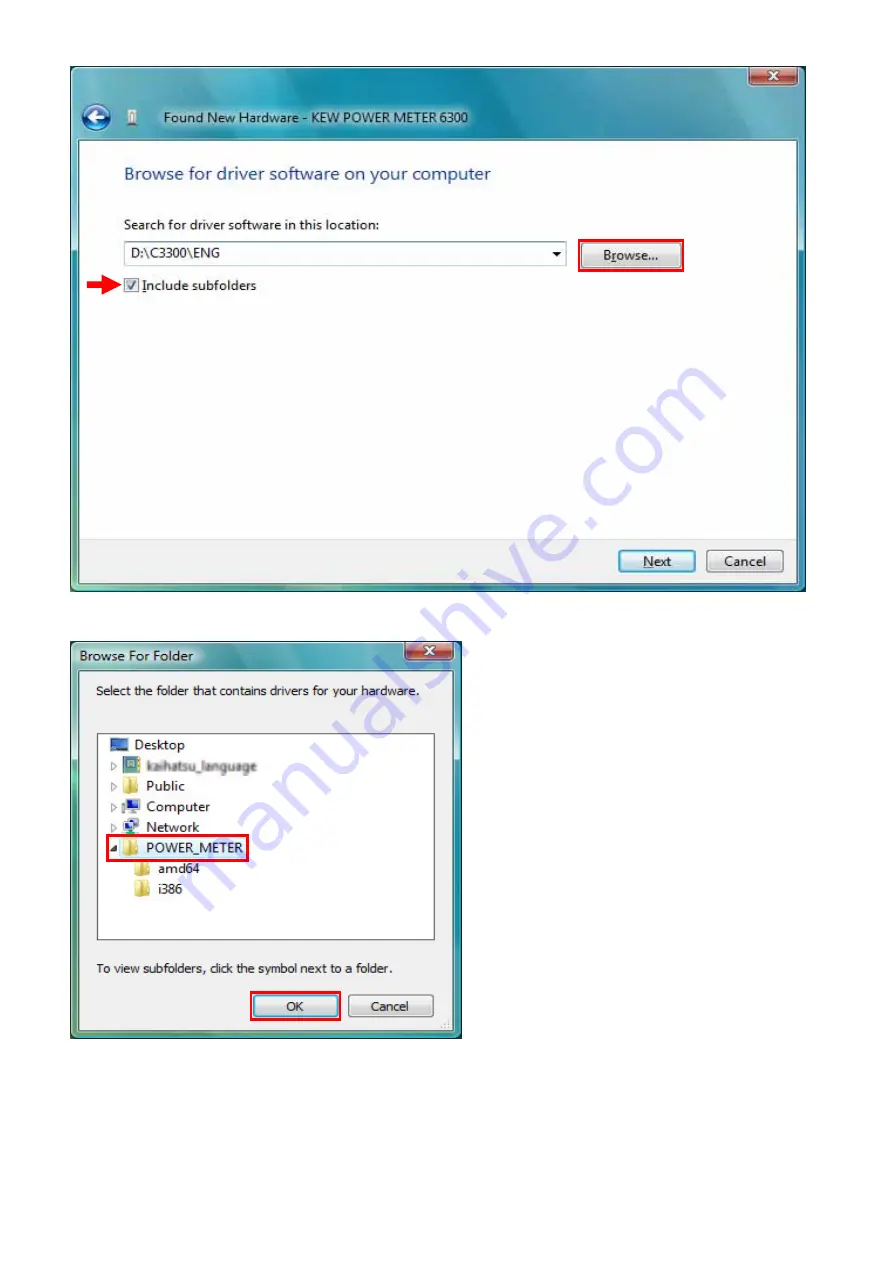 KYORITSU KEW 6300 Driver Installation Download Page 3