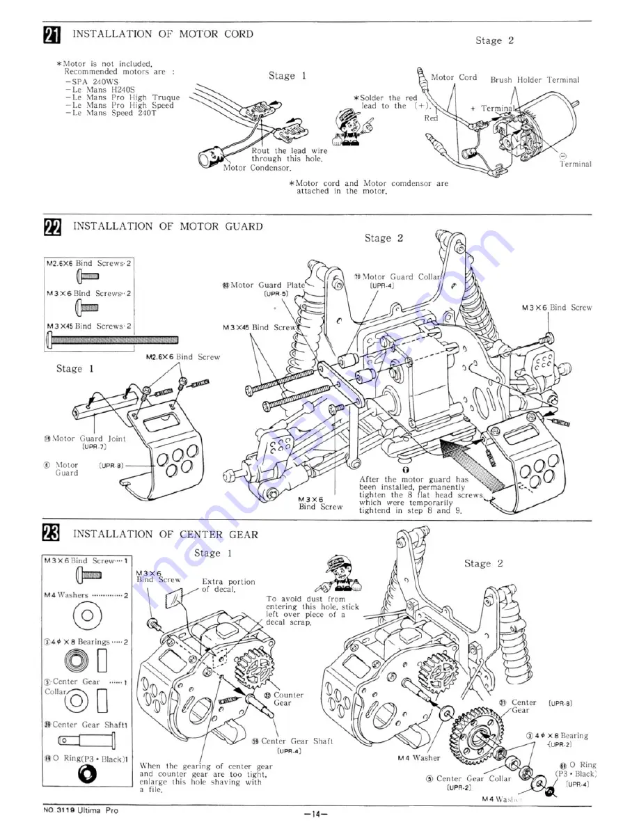 Kyosho 3119 Скачать руководство пользователя страница 14