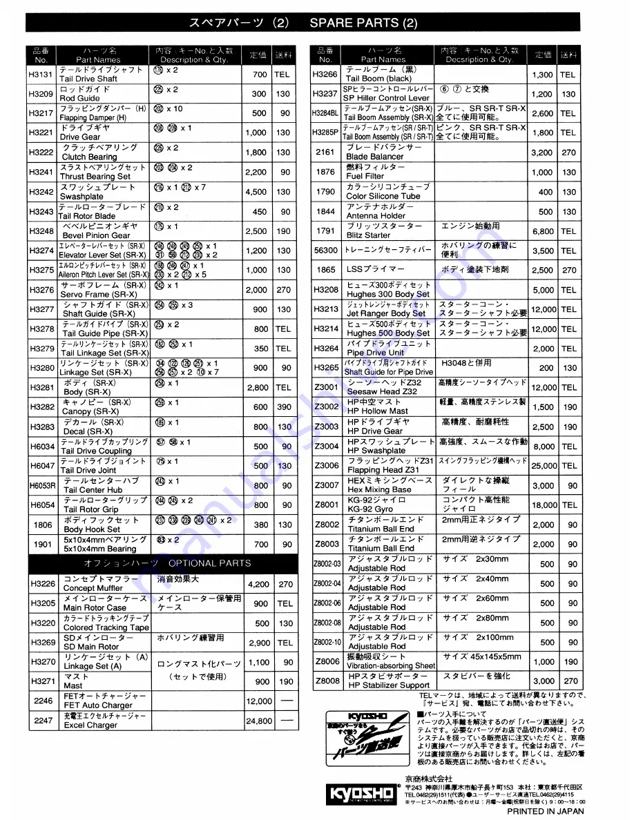 Kyosho Concept 30 SR-X Instruction Manual Download Page 40