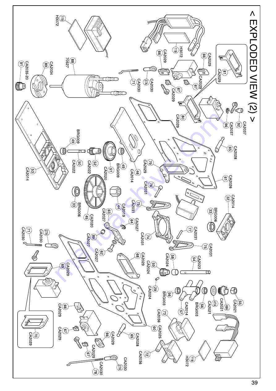 Kyosho EP Caliber 400 ARF Скачать руководство пользователя страница 39