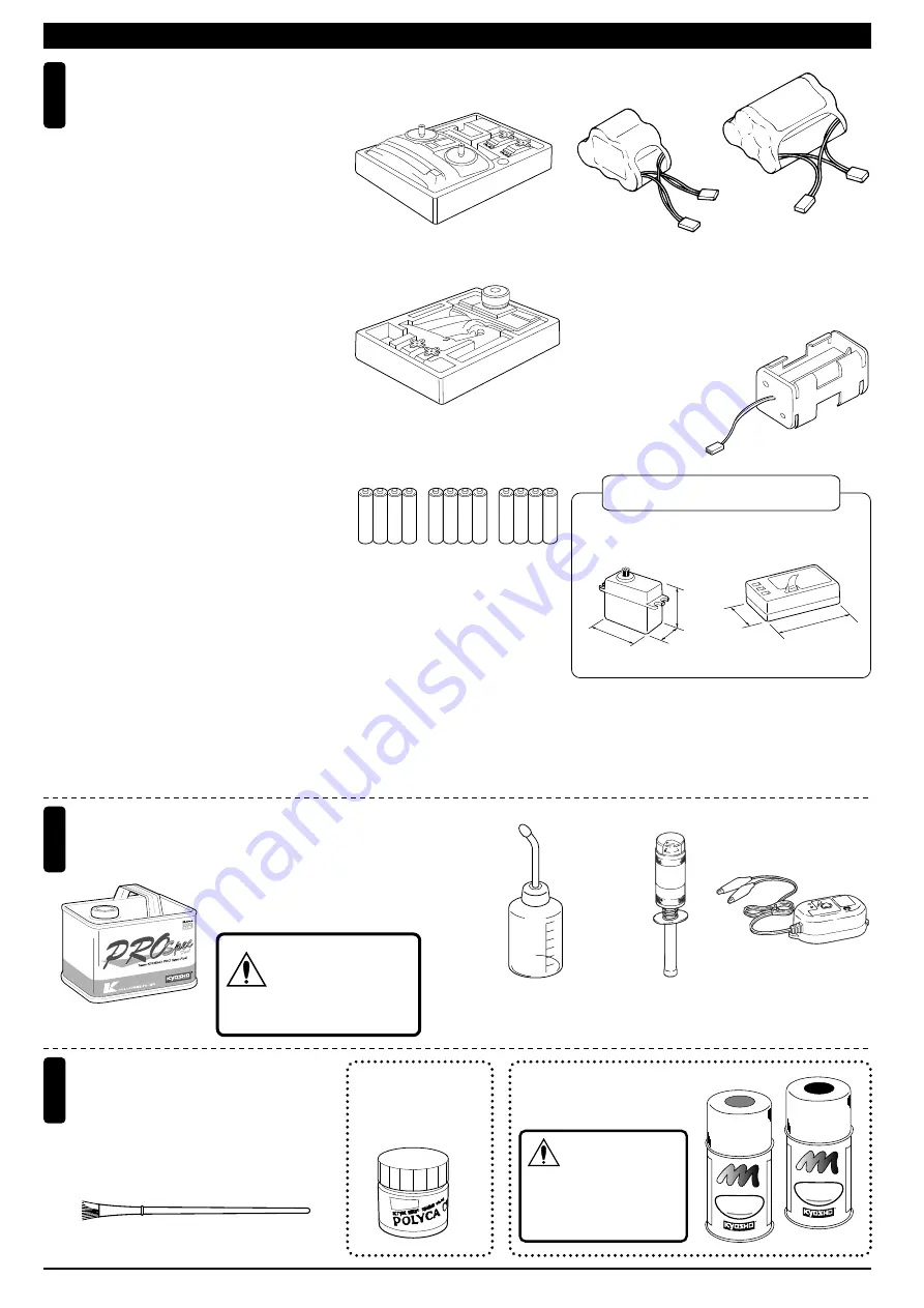 Kyosho GIGA CRUSHER DF Instruction Manual Download Page 3