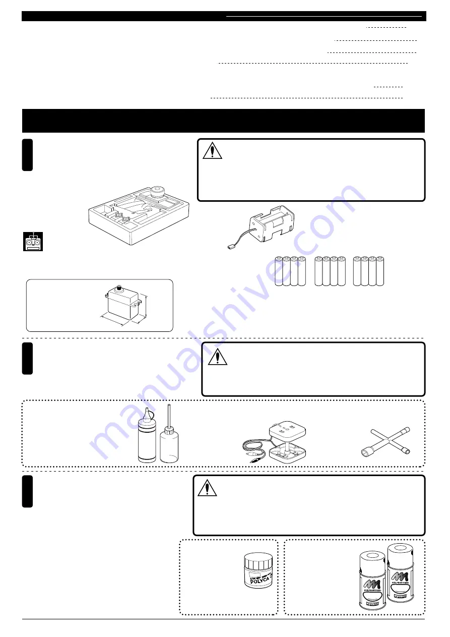 Kyosho GP ULTIMA ST RACING SPORTS Instruction Manual Download Page 2