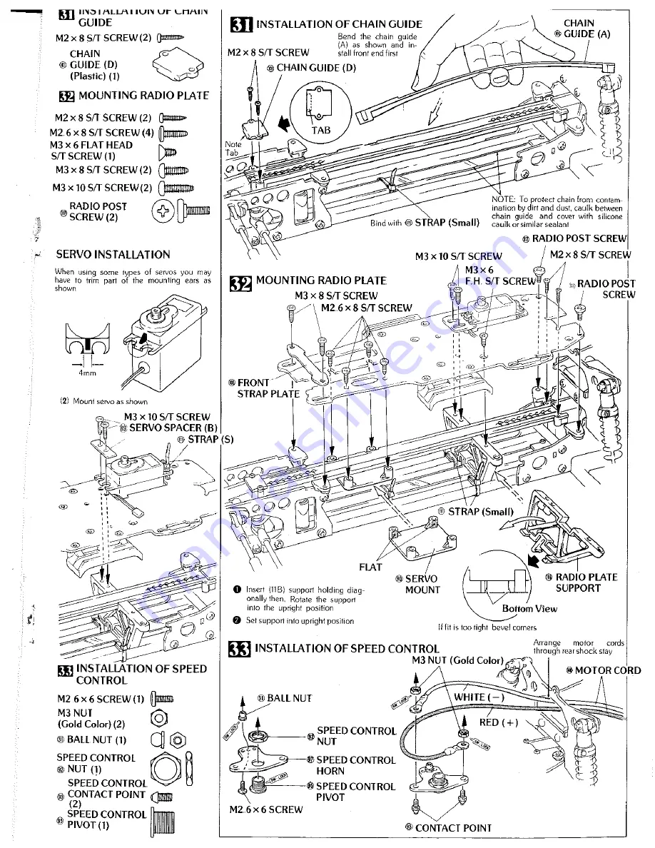 Kyosho Javelin 4WD Скачать руководство пользователя страница 16