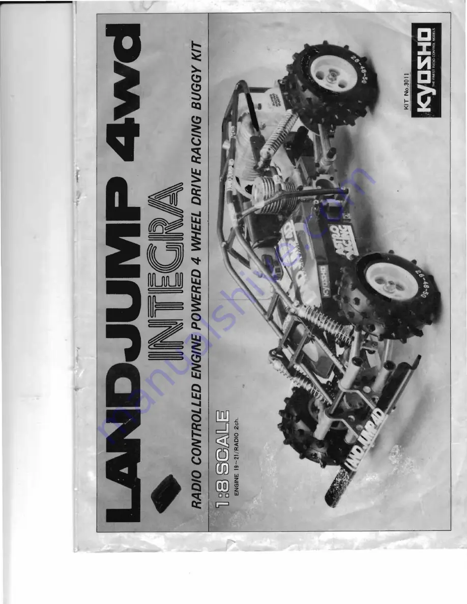 Kyosho Landjump 4wd Скачать руководство пользователя страница 1