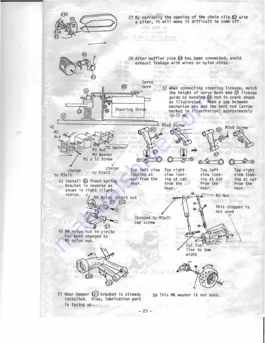 Kyosho Landjump 4wd User Manual Download Page 24