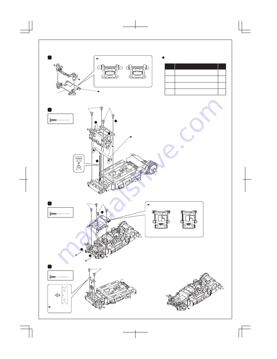 Kyosho MINI-Z RWD MR-03 Technical Manual Download Page 4