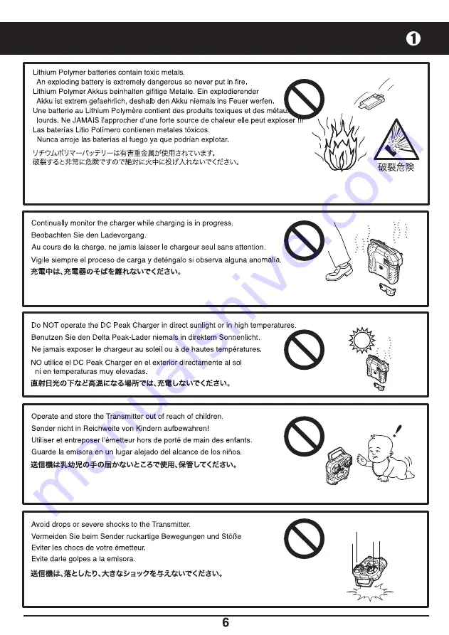 Kyosho MINIUM WARBIRD SPITFIRE MK.I Instruction Manual Download Page 6