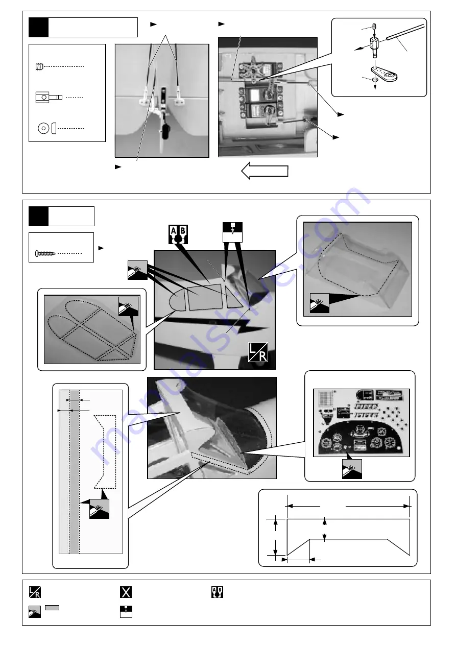 Kyosho PIPER J-3 CUB 50 Instruction Manual Download Page 12