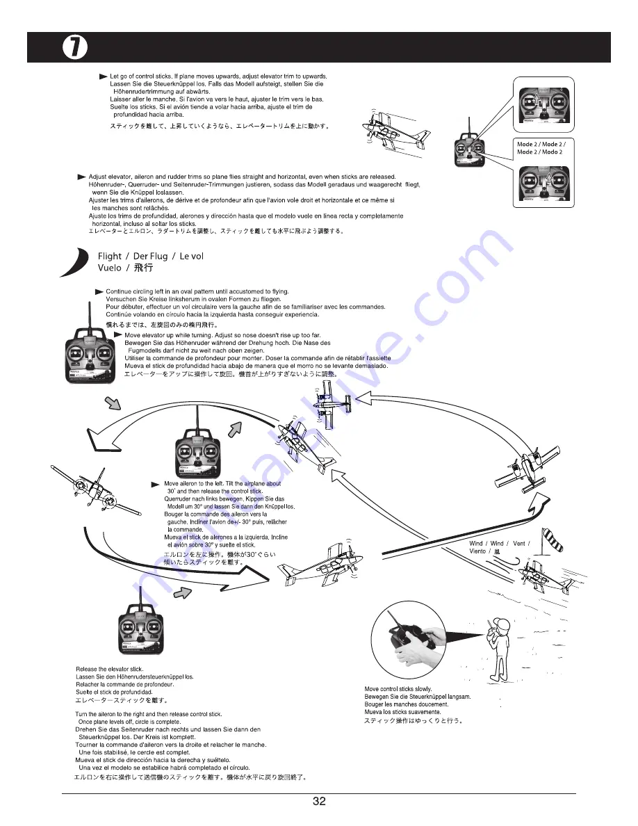 Kyosho PIPER PA34 VE29 TWIN Instruction Manual Download Page 32