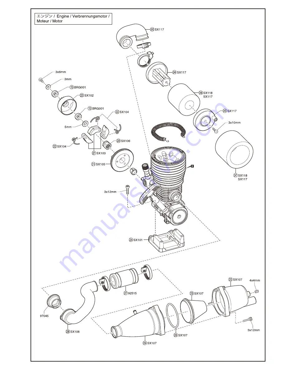 Kyosho SCORPION XXL GP Instruction Manual Download Page 52