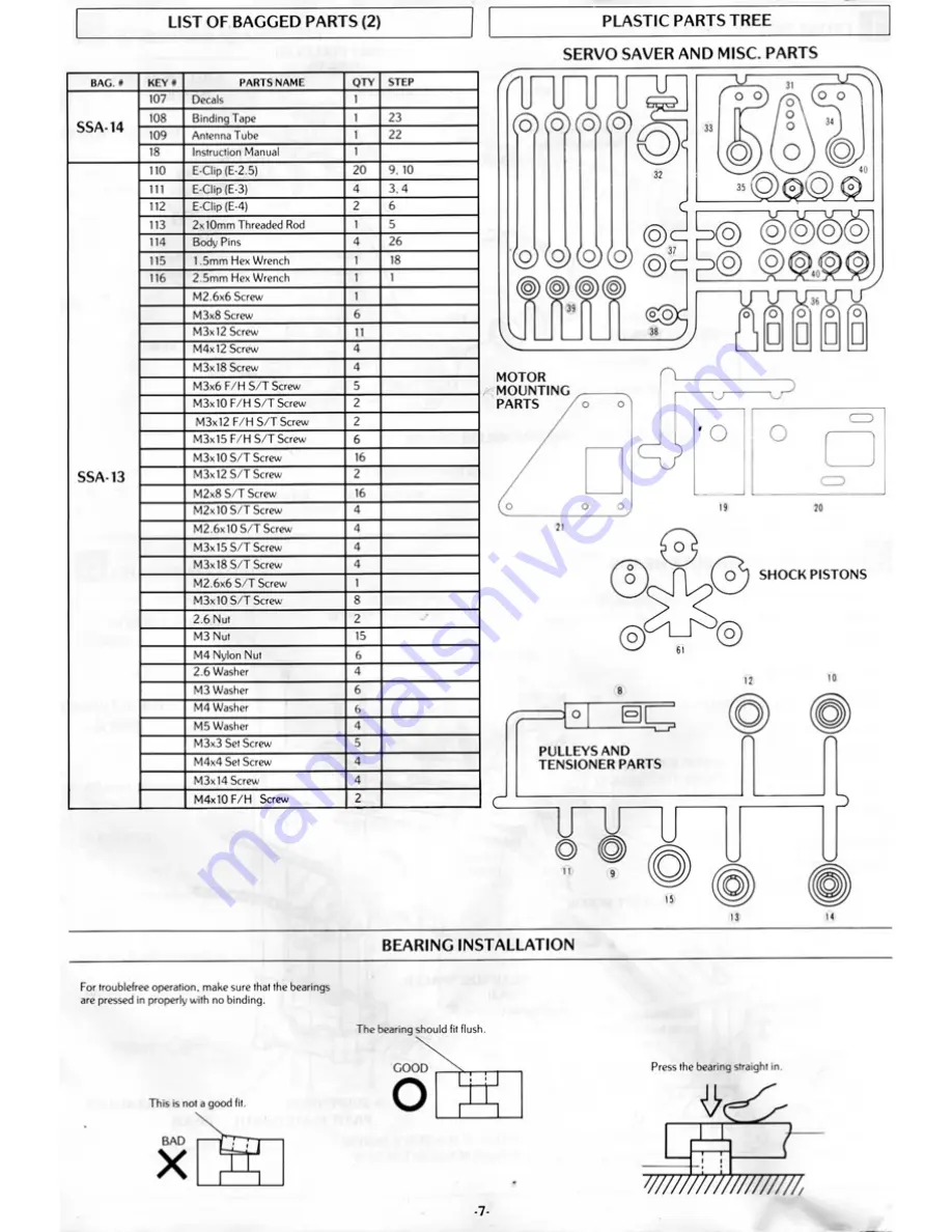 Kyosho Slingshot 4WD User Manual Download Page 7