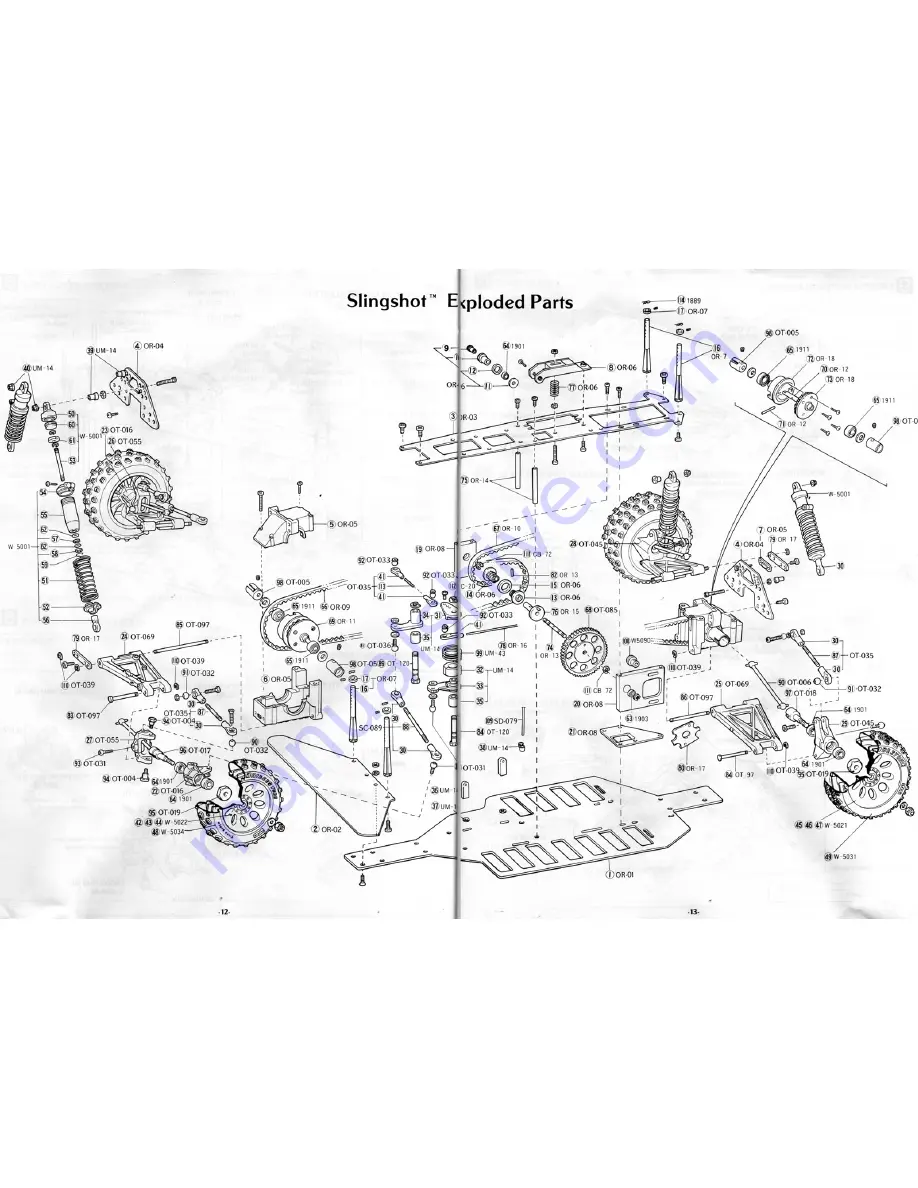 Kyosho Slingshot 4WD User Manual Download Page 12