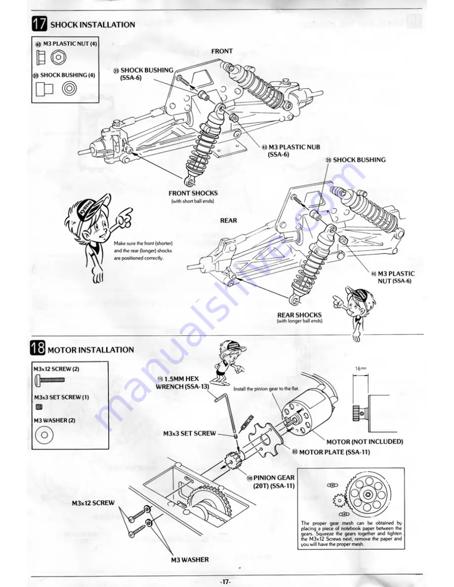 Kyosho Slingshot 4WD Скачать руководство пользователя страница 16