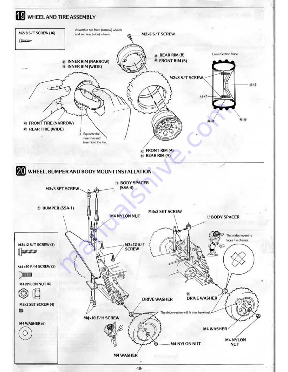 Kyosho Slingshot 4WD Скачать руководство пользователя страница 17