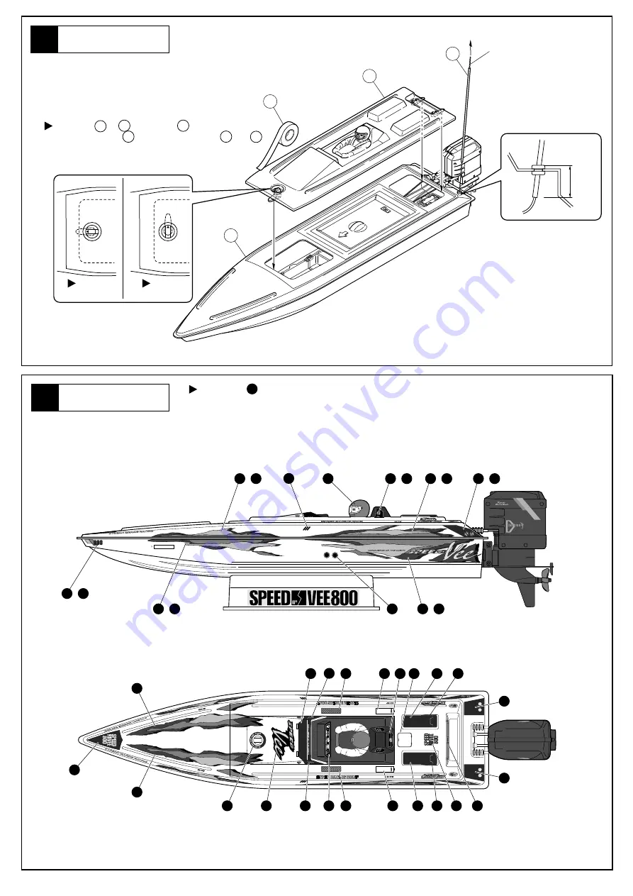 Kyosho Speed Vee 800 Instruction Manual Download Page 10