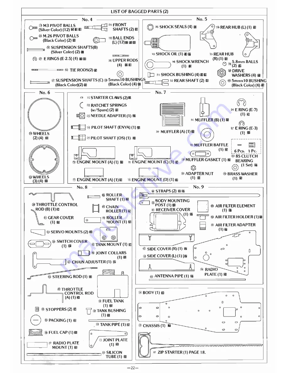 Kyosho Stinger 4WD 3041 Скачать руководство пользователя страница 22