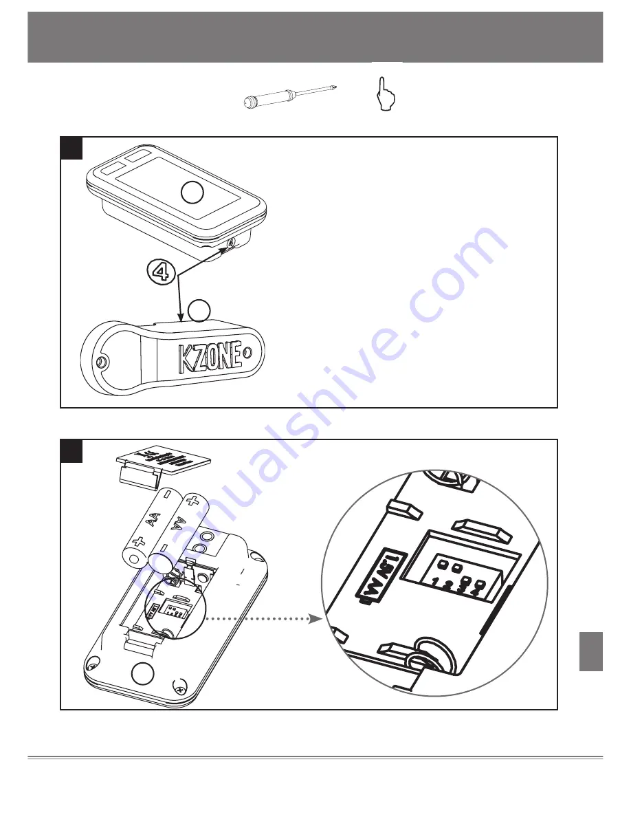 KZONE ST 020121KC Instruction Manual Download Page 3