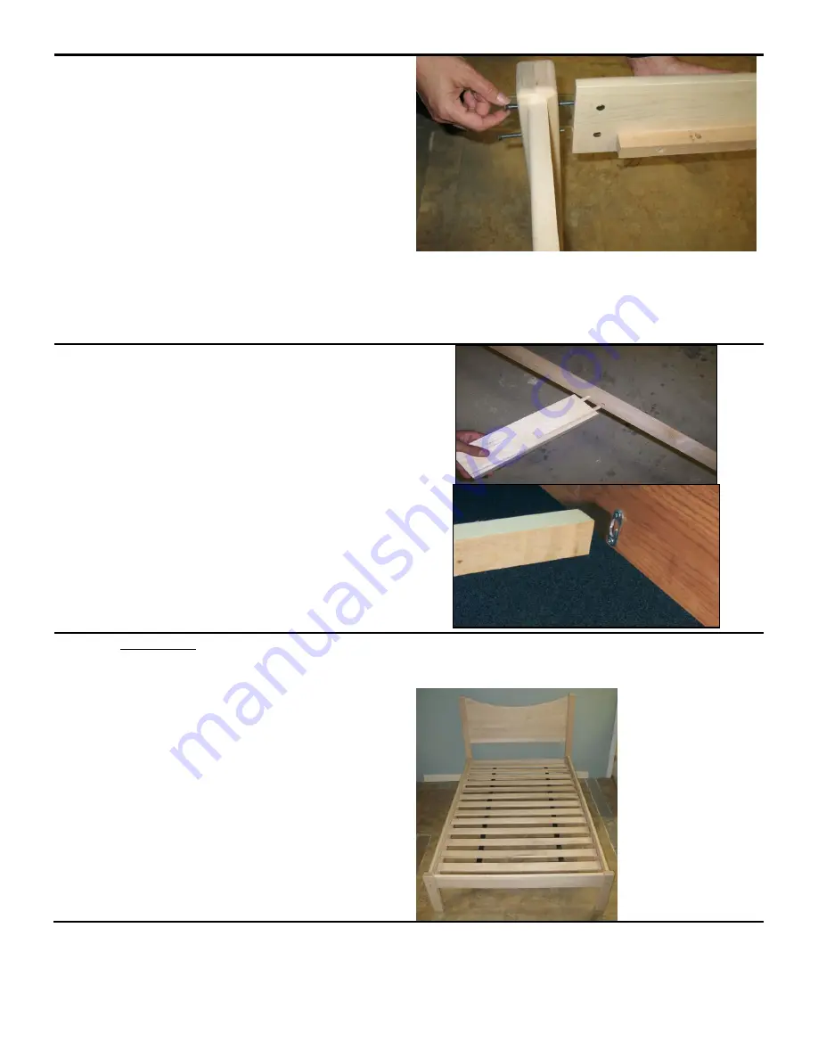 L.L.Bean Platform Bed Quick Start Manual Download Page 4