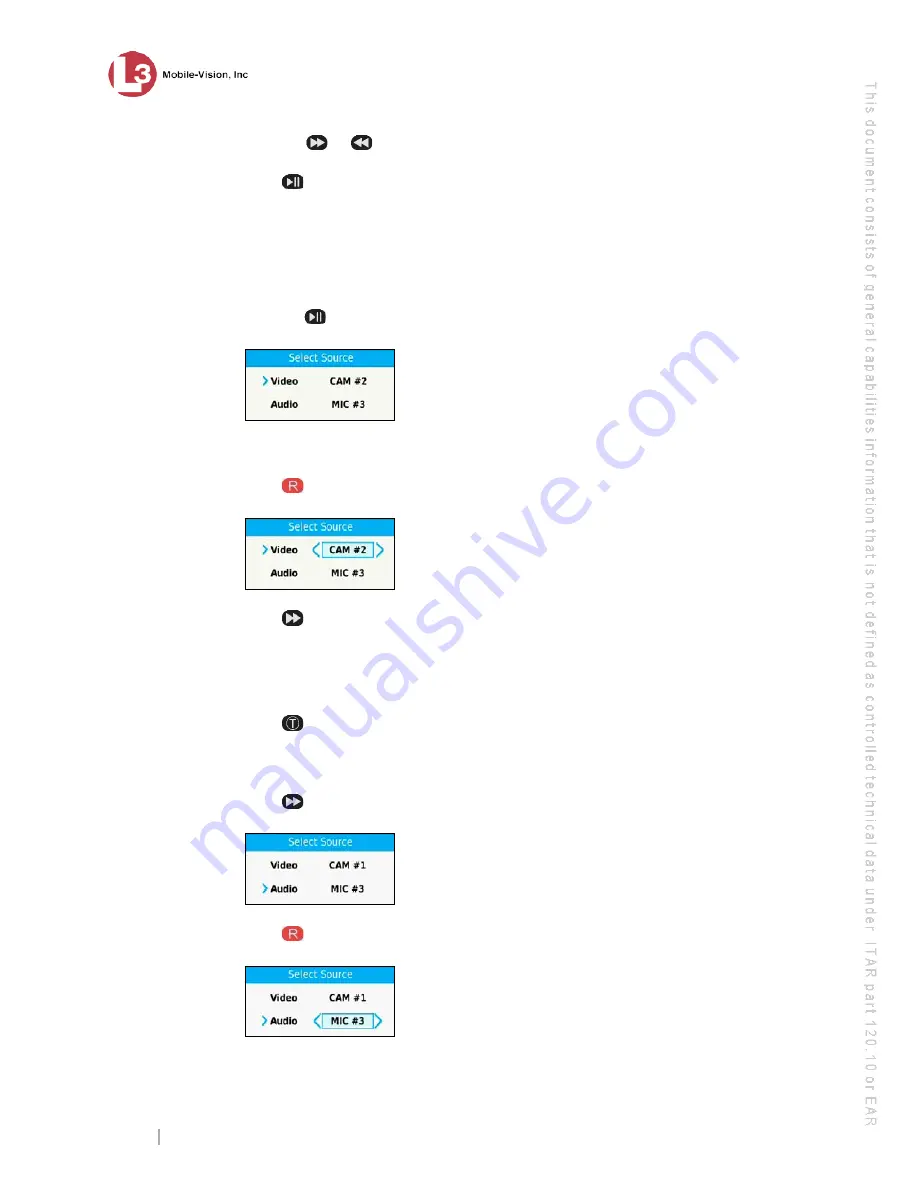 L3 Mobile-Vision Flashback3 User Manual Download Page 38