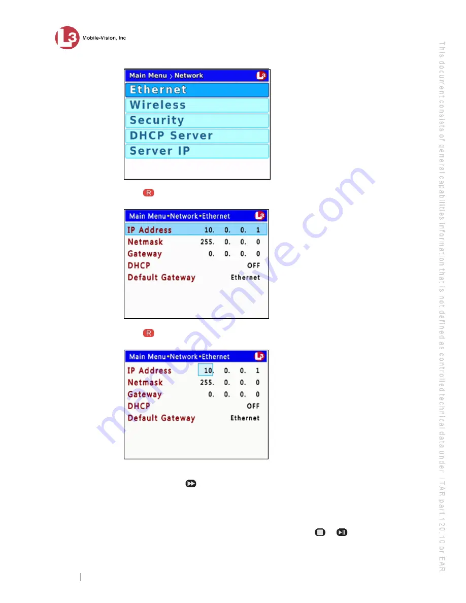 L3 Mobile-Vision Flashback3 User Manual Download Page 168