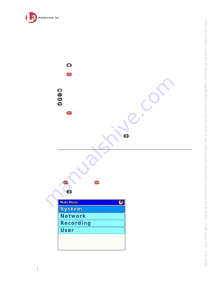 L3 Mobile-Vision Flashback3 User Manual Download Page 202