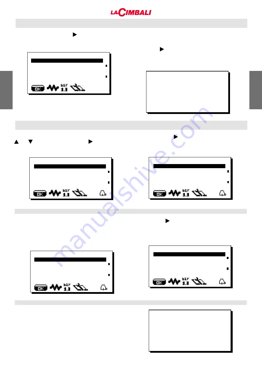 La Cimbali M200 Engineer'S Manual Download Page 67