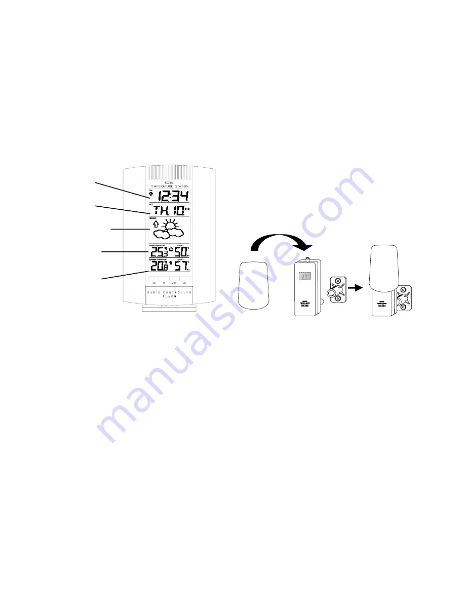 La Crosse Technology WS-7078UF Скачать руководство пользователя страница 3