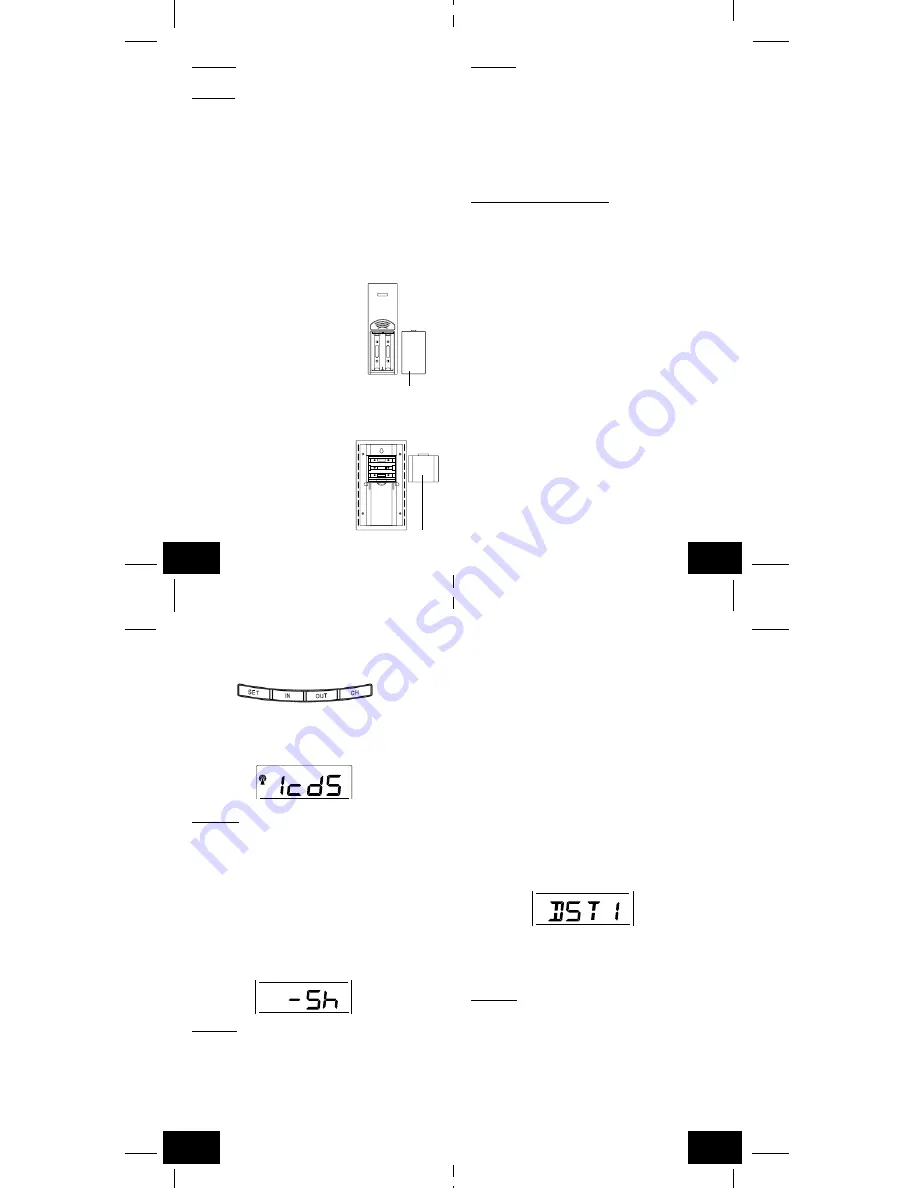 La Crosse WS-9065U Instruction Manual Download Page 8