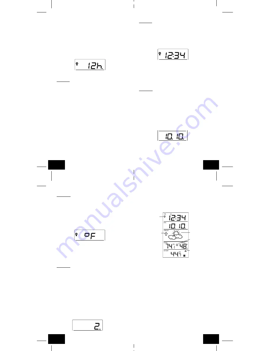 La Crosse WS-9065U Instruction Manual Download Page 9