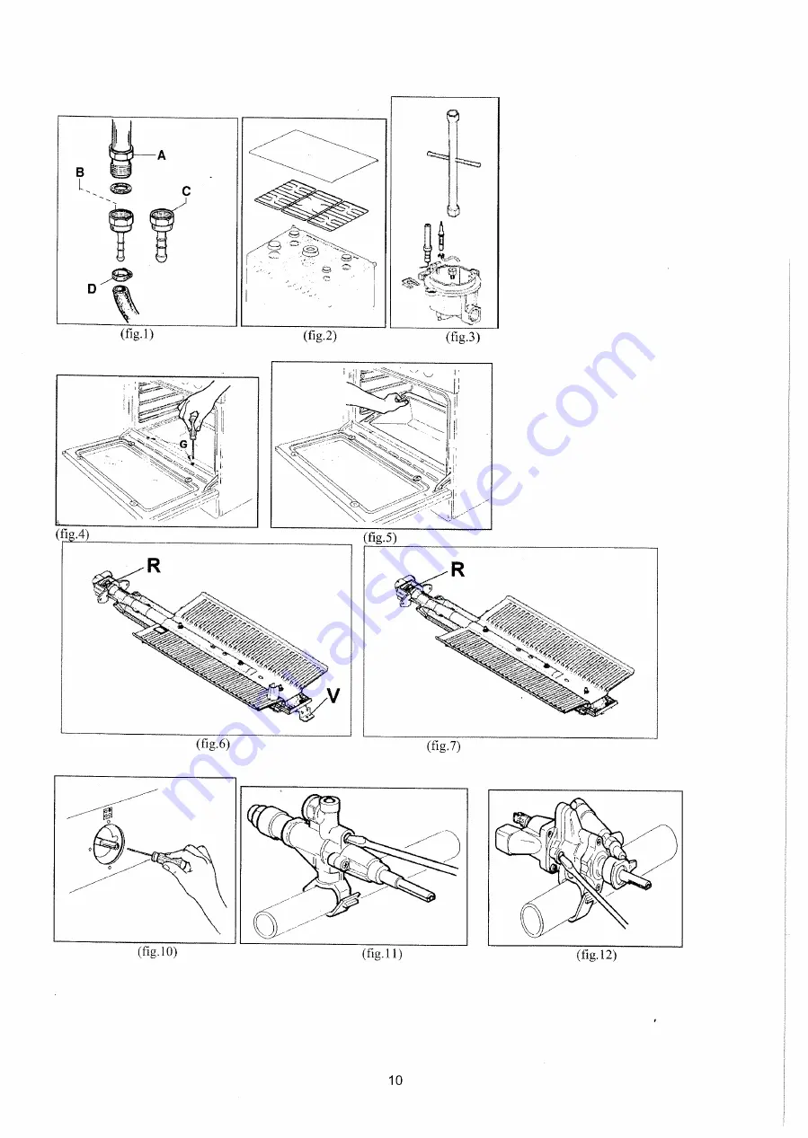 La Germania TUS96C71BX Installation And Use Instructions Manual Download Page 10