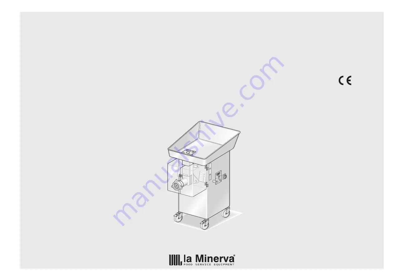 la Minerva C 660R Operating Instructions Manual Download Page 1