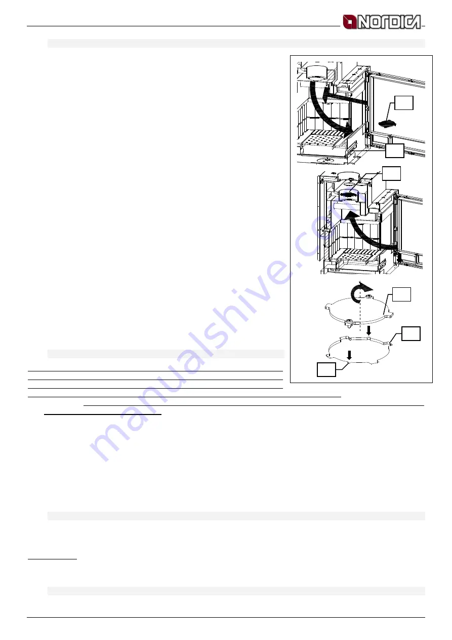 LA NORDICA Focolare 80 Idro Crystal DSA Instructions For Installation, Use And Maintenance Manual Download Page 17