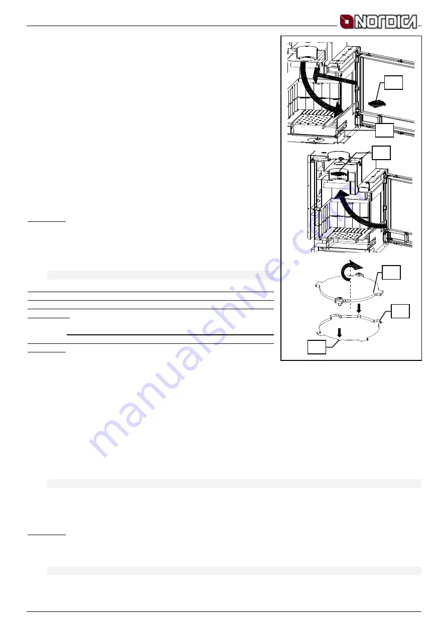 LA NORDICA Focolare 80 Idro Crystal DSA Instructions For Installation, Use And Maintenance Manual Download Page 43