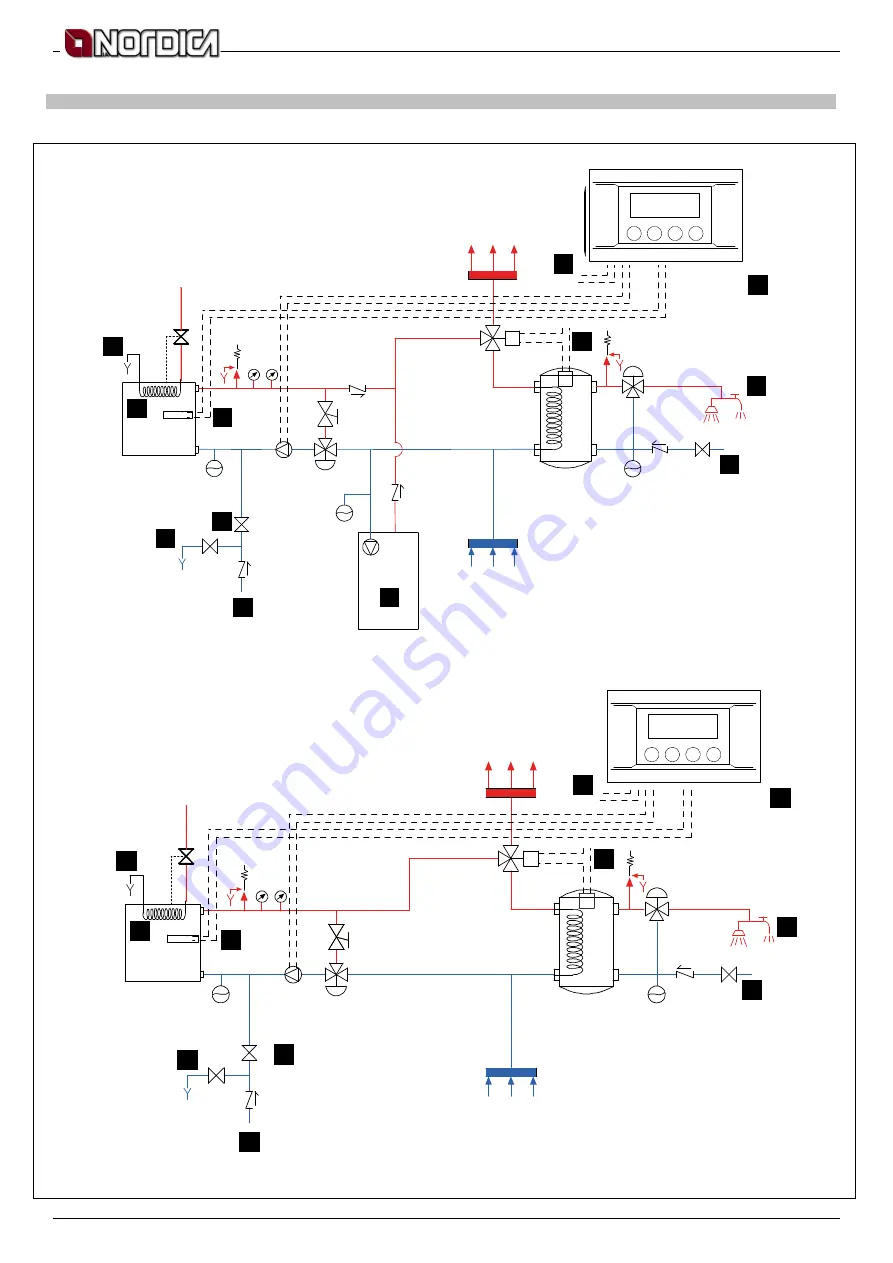 LA NORDICA Focolare 80 Idro Crystal DSA Instructions For Installation, Use And Maintenance Manual Download Page 62