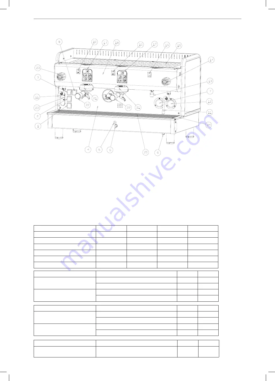 La Pavoni CREMONA Operating Instructions Manual Download Page 50