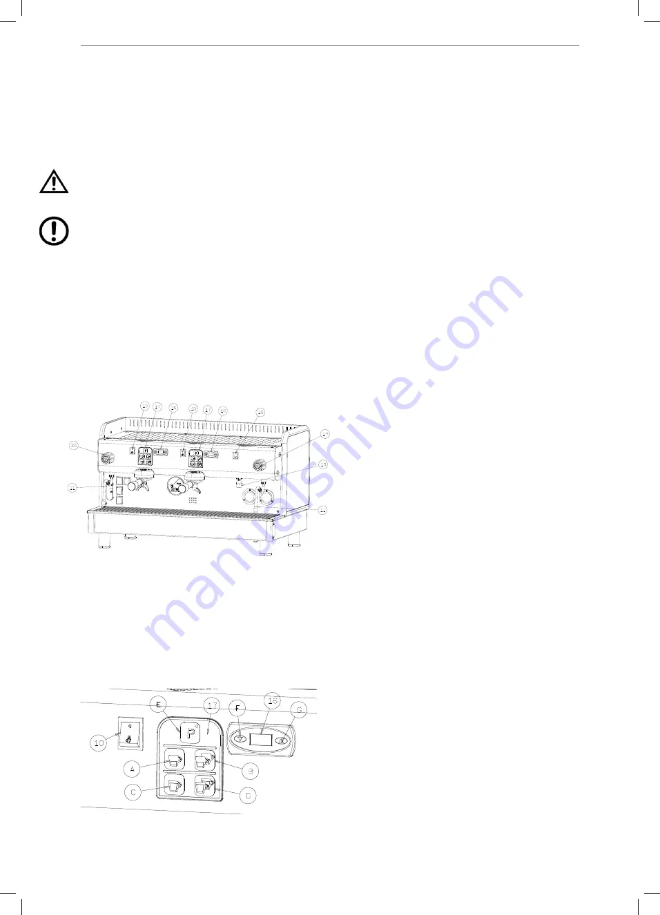 La Pavoni CREMONA Operating Instructions Manual Download Page 54