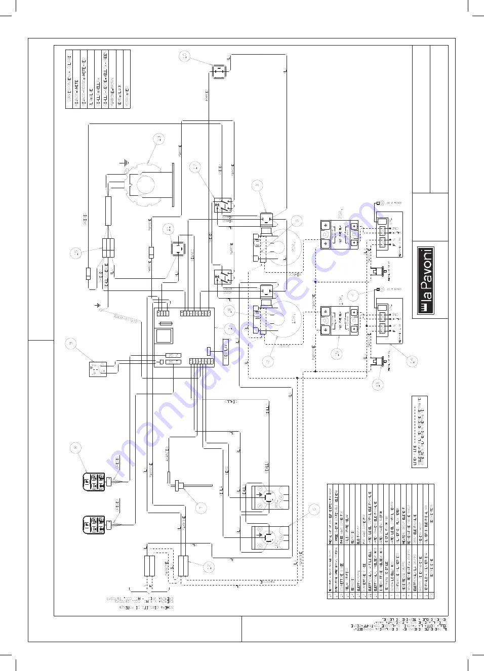 La Pavoni CREMONA Operating Instructions Manual Download Page 61