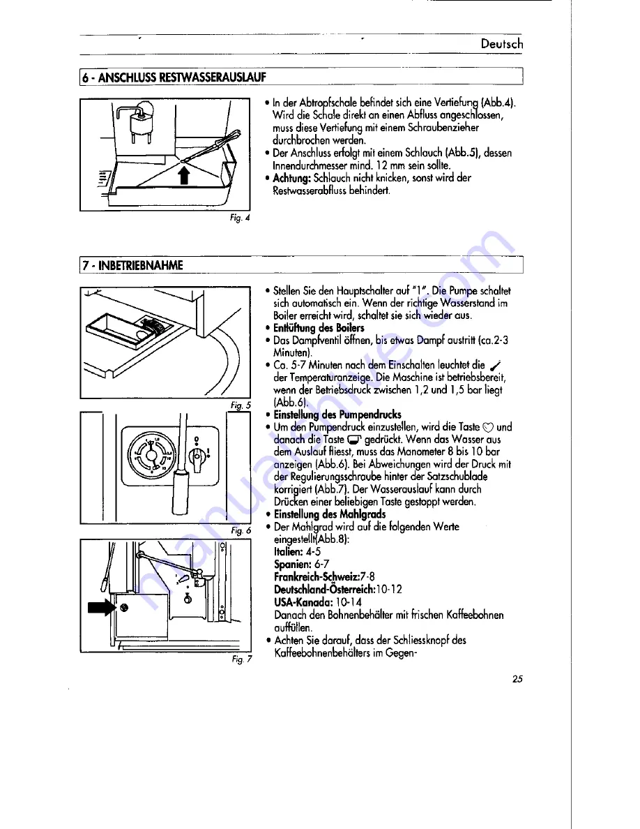 La Pavoni Pub Automatic Instruction Manual Download Page 25