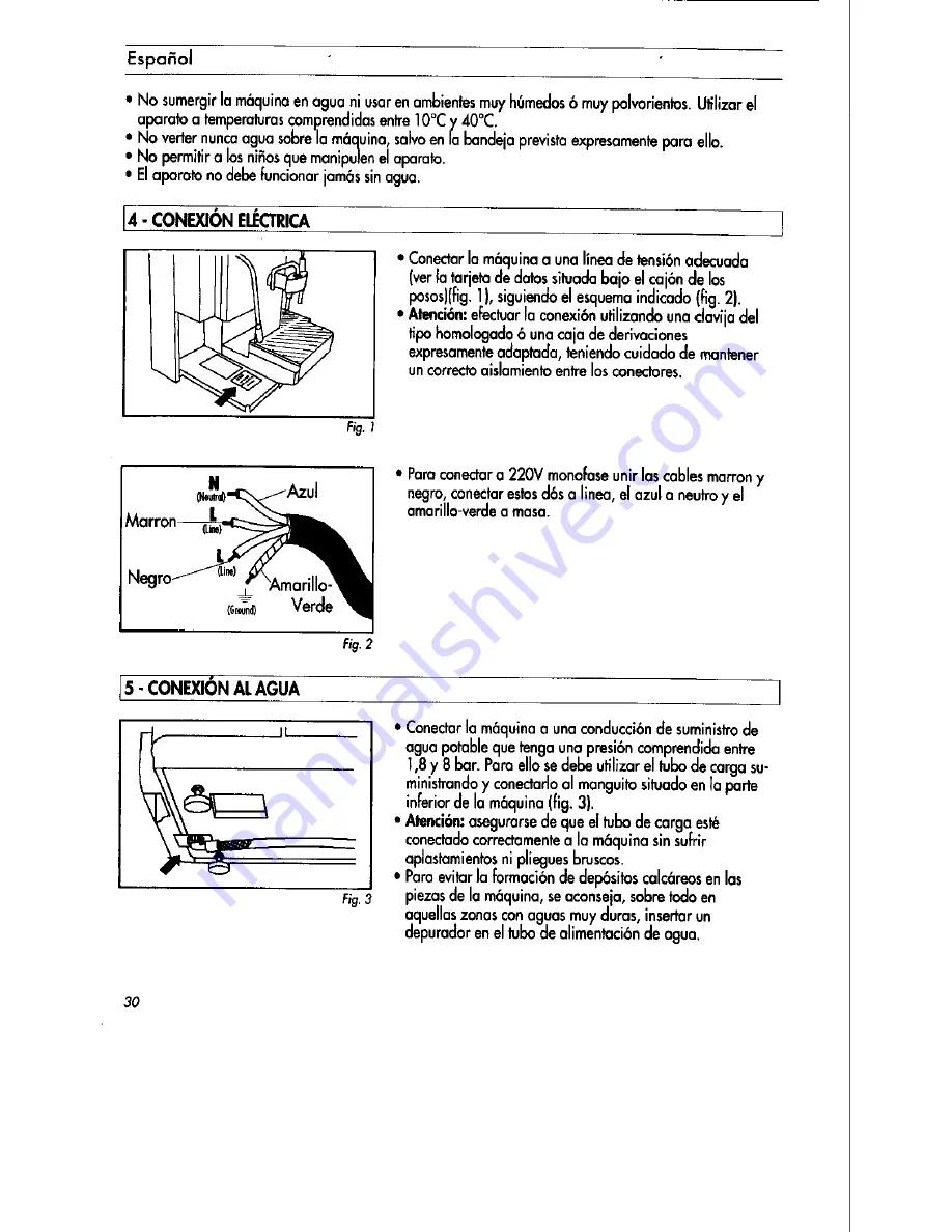 La Pavoni Pub Automatic Instruction Manual Download Page 30