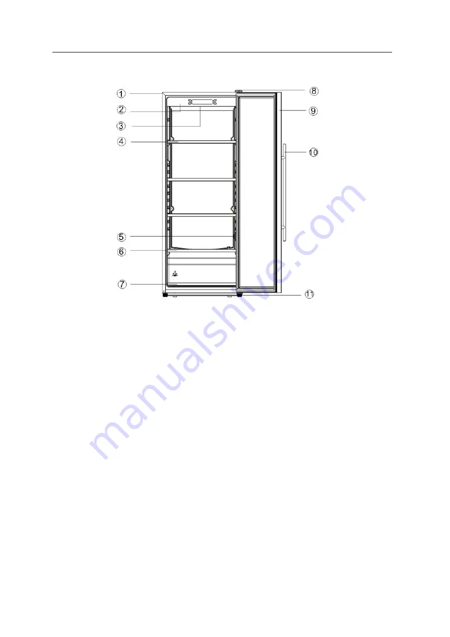 La Sommeliere CVD122B Instruction Manual Download Page 11