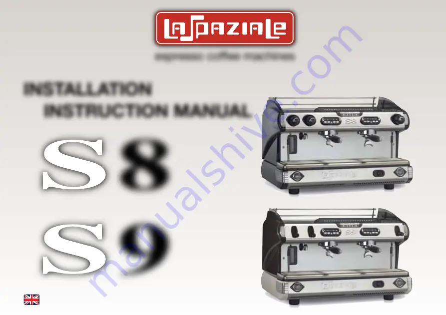 La Spaziale Compact S8 Installation Instructions Manual Download Page 1