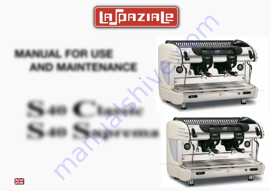 La Spaziale S40 Series Скачать руководство пользователя страница 1