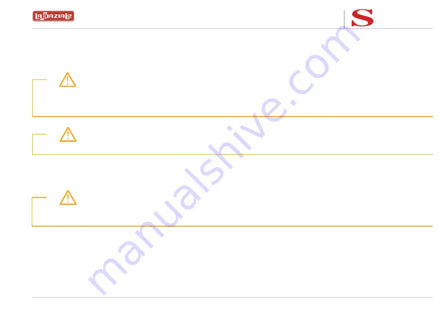 La Spaziale S40 Series Manual For Use And Maintenance Download Page 3