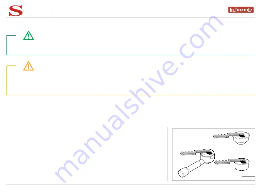 La Spaziale S40 Series Manual For Use And Maintenance Download Page 24